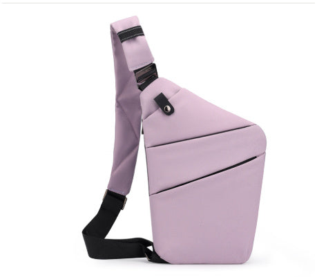 Canvas Chest Bags For Men And Women Across One Shoulder