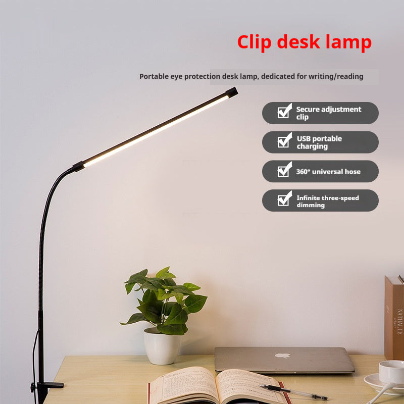 Long Arm Reading Eye Protection Table With Clamp