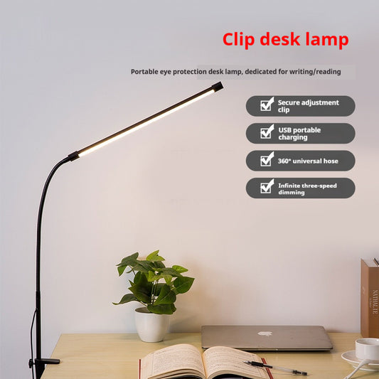 Long Arm Reading Eye Protection Table With Clamp