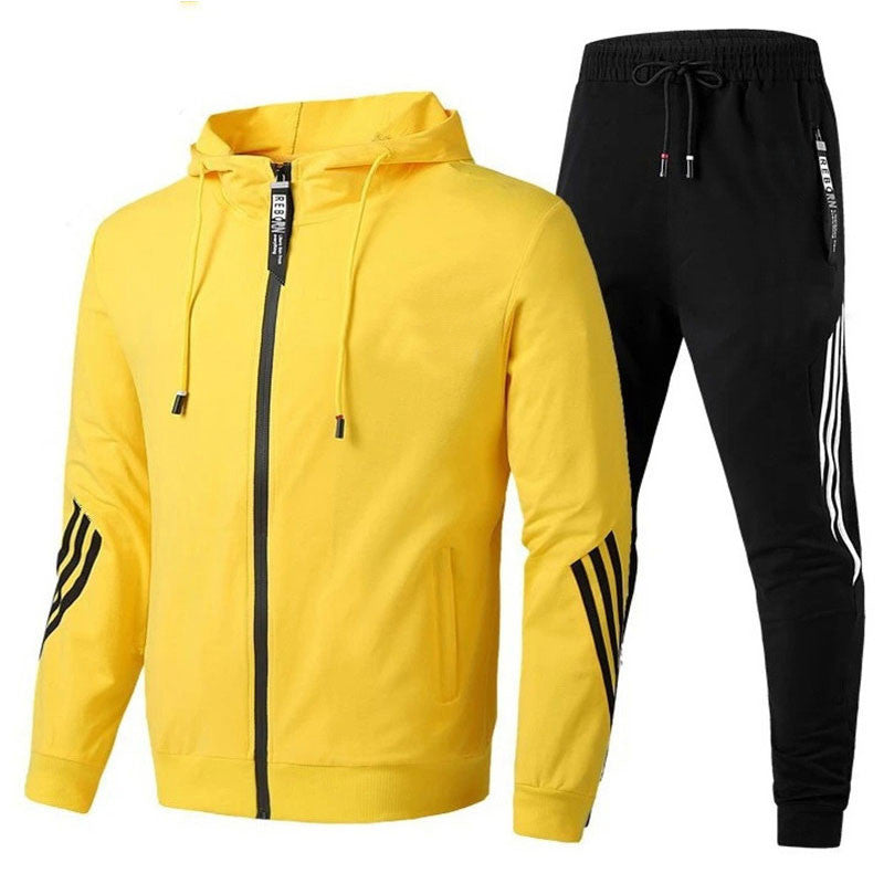 Spring And Autumn New Men's Leisure Sports Suit