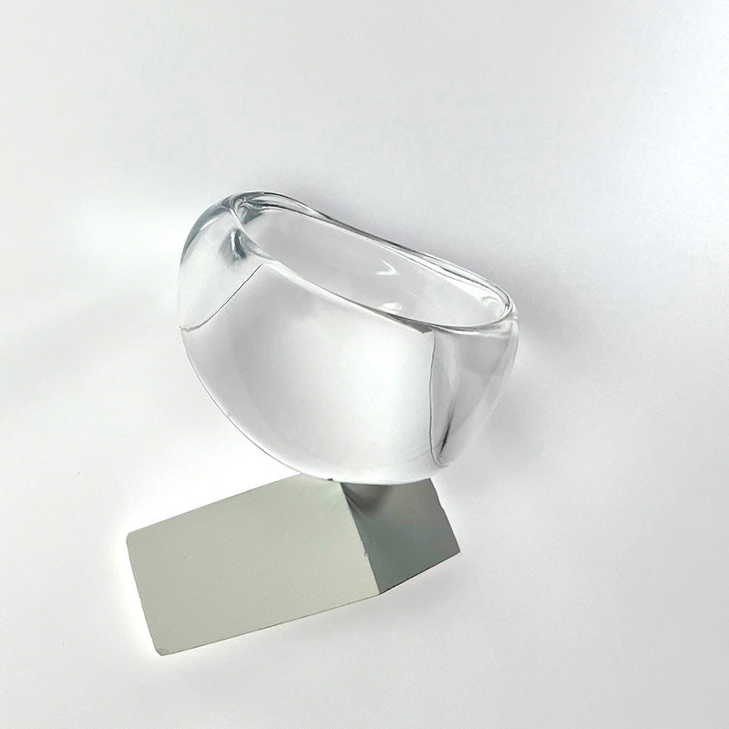 Women's Special-shaped Wide Acrylic-based Resin Bracelet