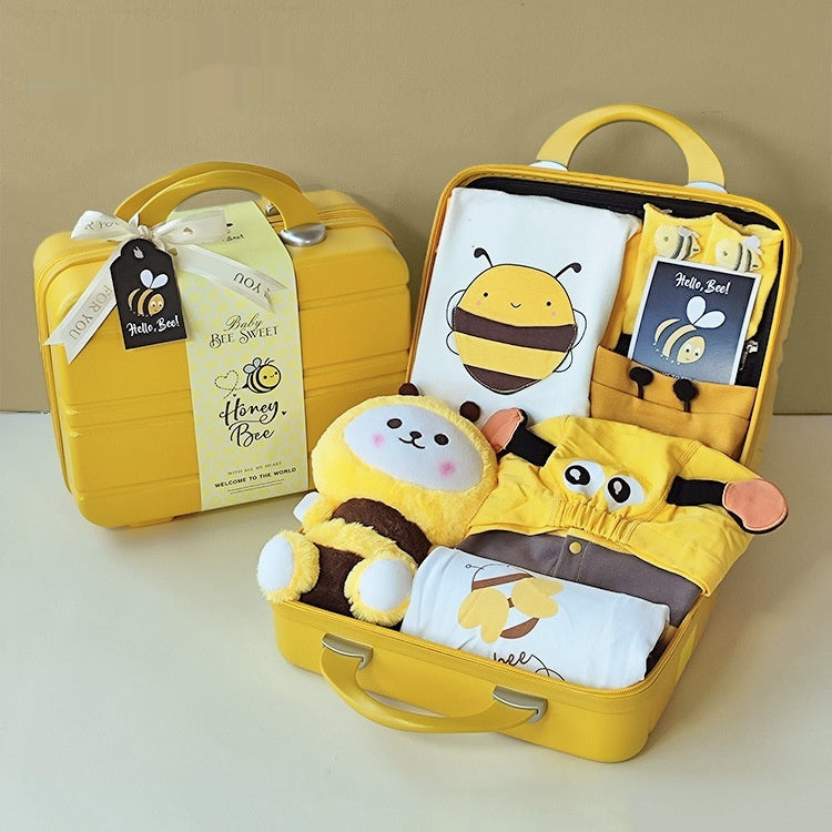 Baby Gift Package Little Bee Suit Newborn Baby Pure Cotton