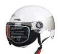 ABS Material Battery Car Helmet Female Retro Helmet