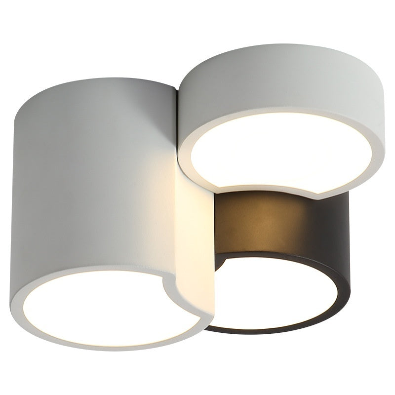 Bedroom Ceiling Lamp Minimalist Black And White Corridor Aisle Light