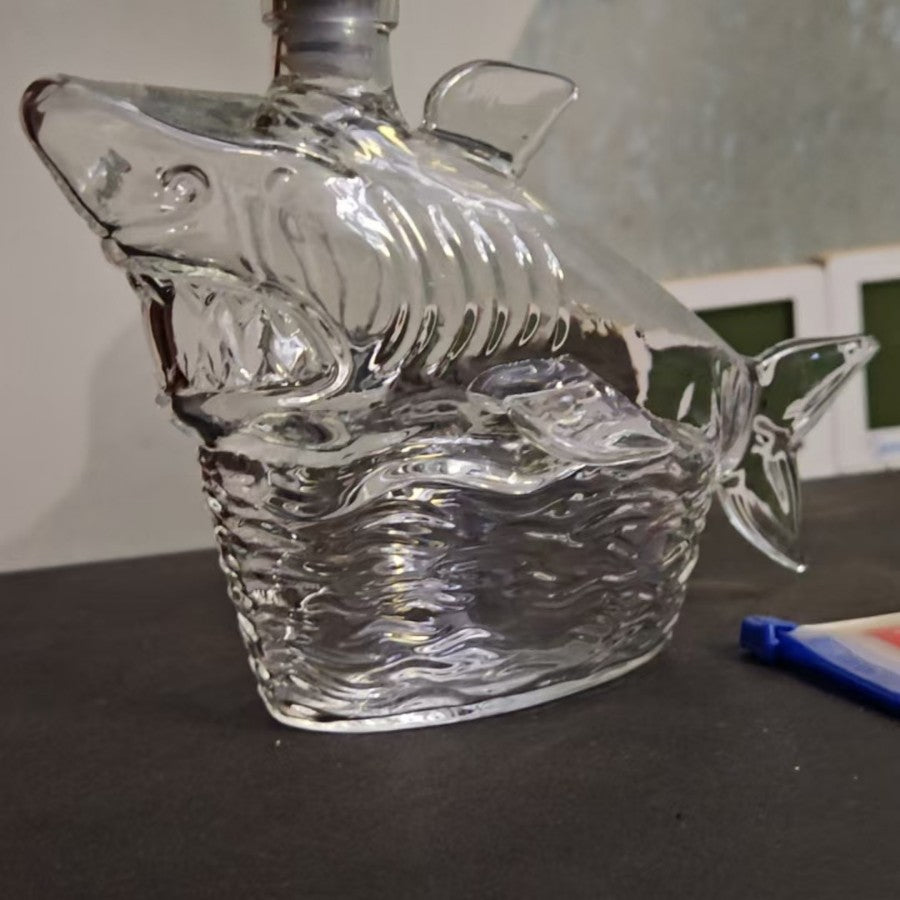 Household Portable Shark Whiskey Creative Wine Bottle