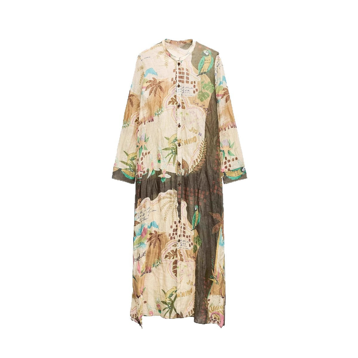 Printed Casual Shirt Elegant Women's Clothing
