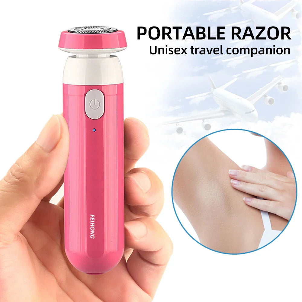 Portable USB Rechargeable Mini Electric Shaver