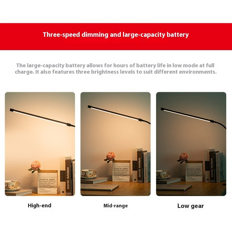 Long Arm Reading Eye Protection Table With Clamp