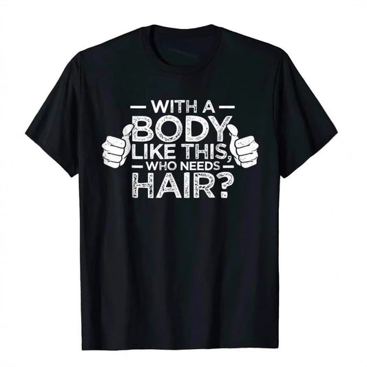 Plus Size Men's Cotton Short-sleeved Summer English Letter Printed T-shirt Top Men