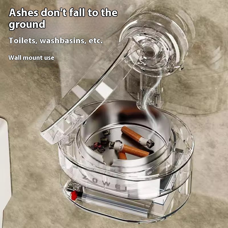 Suction Cup Wall-mounted Minimalist Creative Ashtray