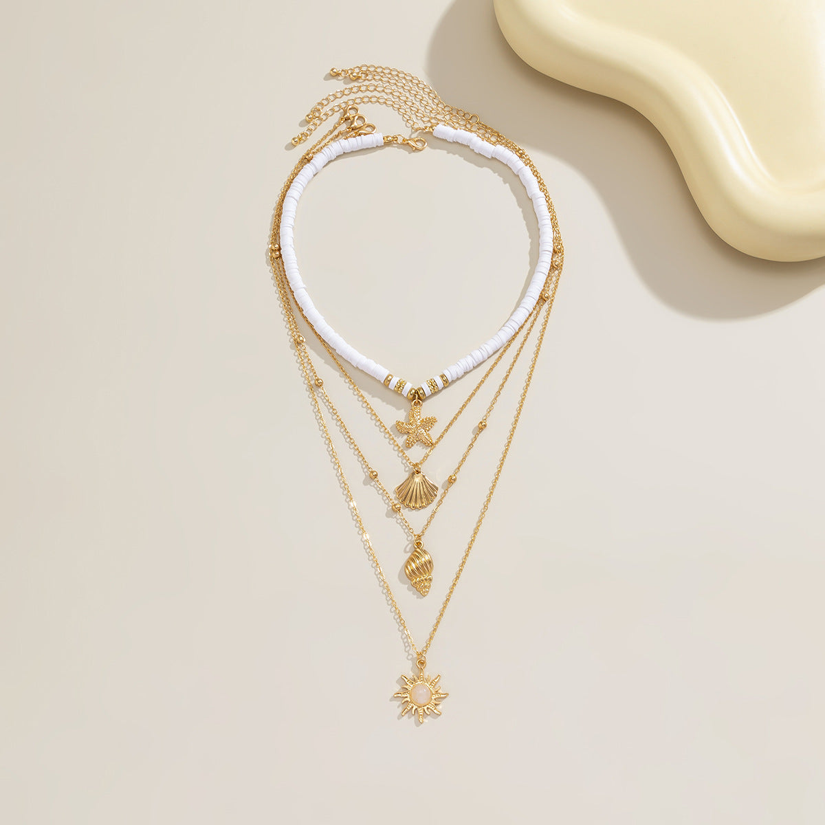 Bohemian SUNFLOWER Multi-layer Necklace For Women