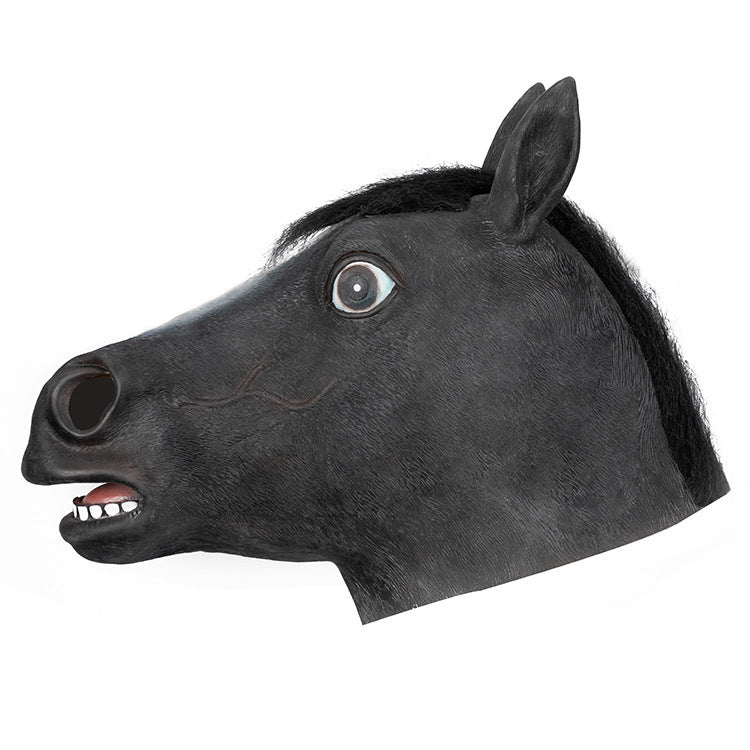 Halloween Latex Mask Animal Horse Head
