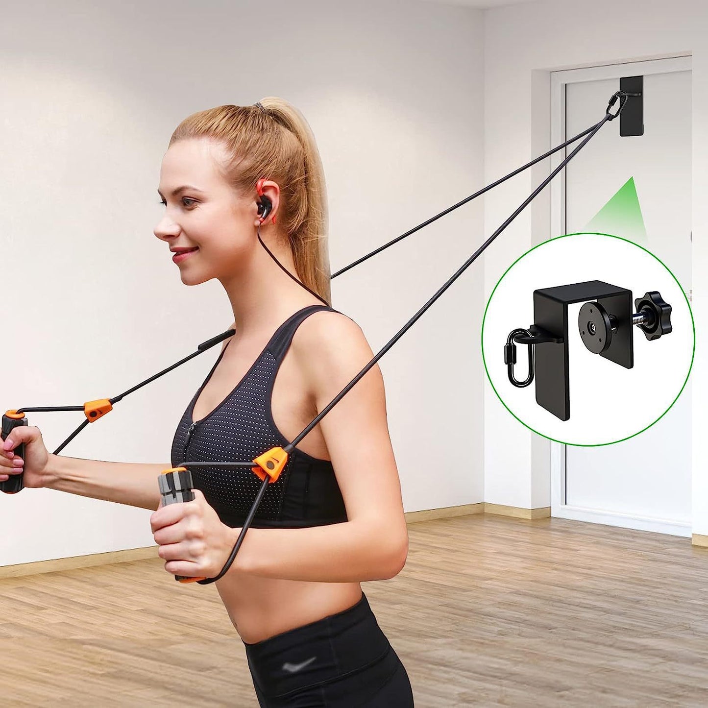 Heavy Duty Door Anchor Accessory Connector Fitness Belt