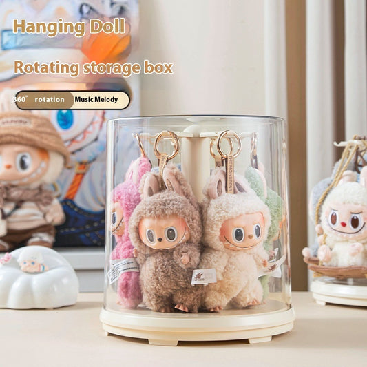 Pendant Display Box Rotating Transparent