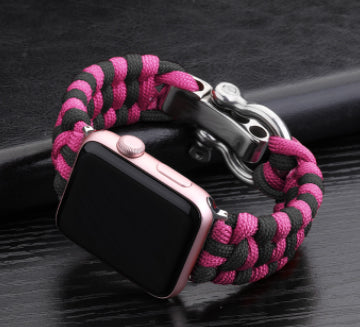 Nylon Sports Braided Steel Buckle Watch