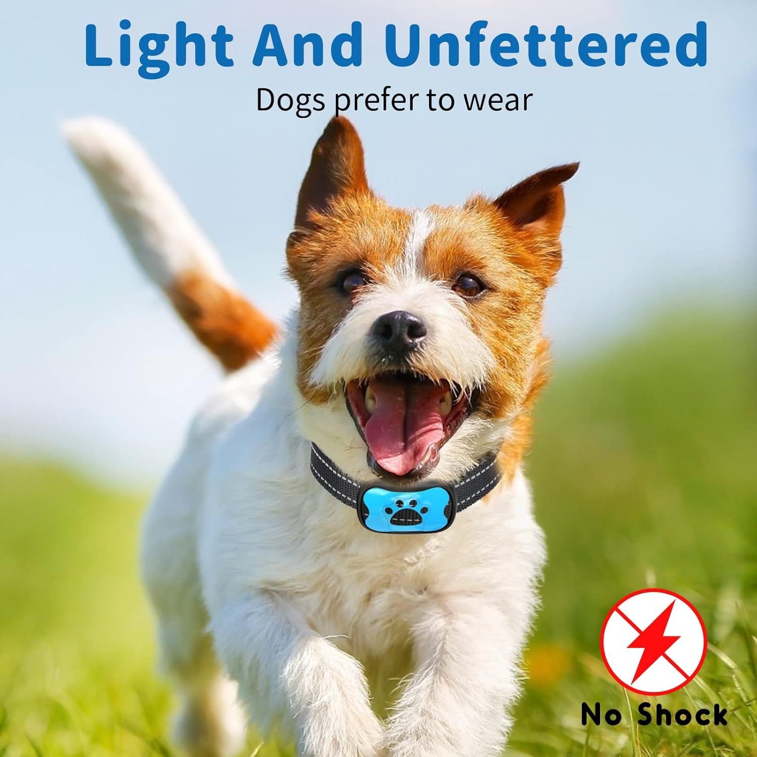 Anti Bell Collar Dog Training Collar Sound Vibration, For Dogs Pet