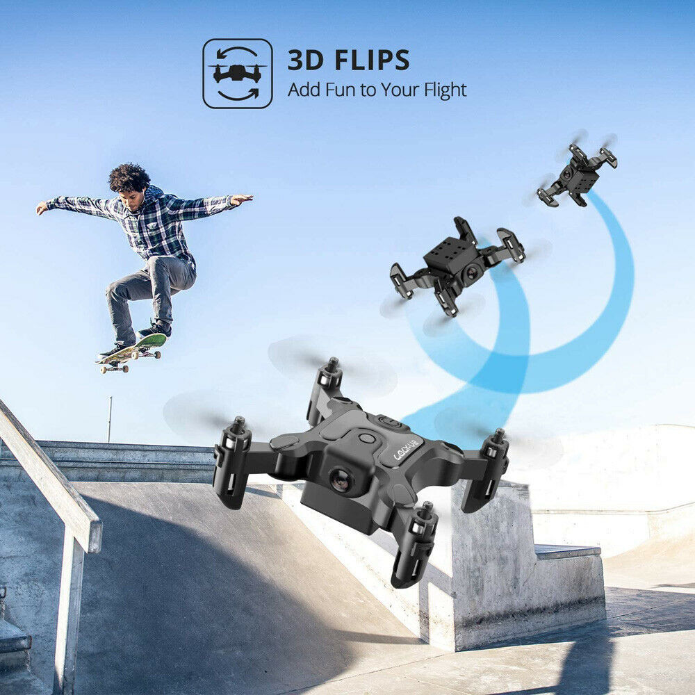 AU 4DRC V2 Mini Drone Selfie WIFI FPV With HD Camera Foldable Arm RC Quadcopter Toy.