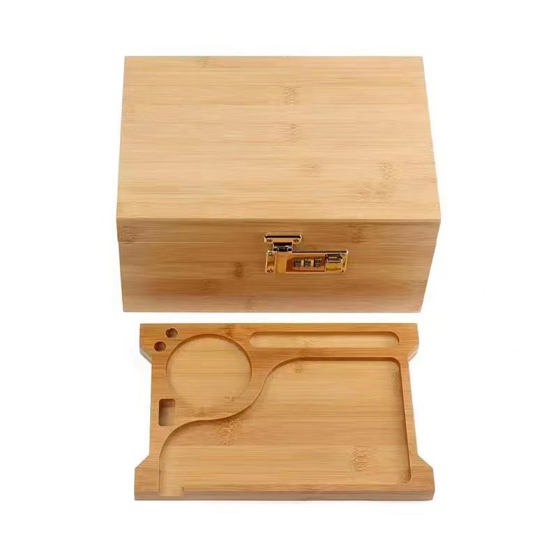 Storage Organizer Wooden Bamboo Box
