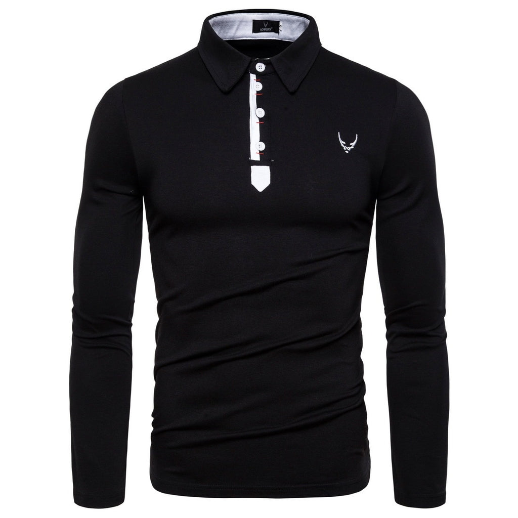 Men's Long Sleeve European And American Youth