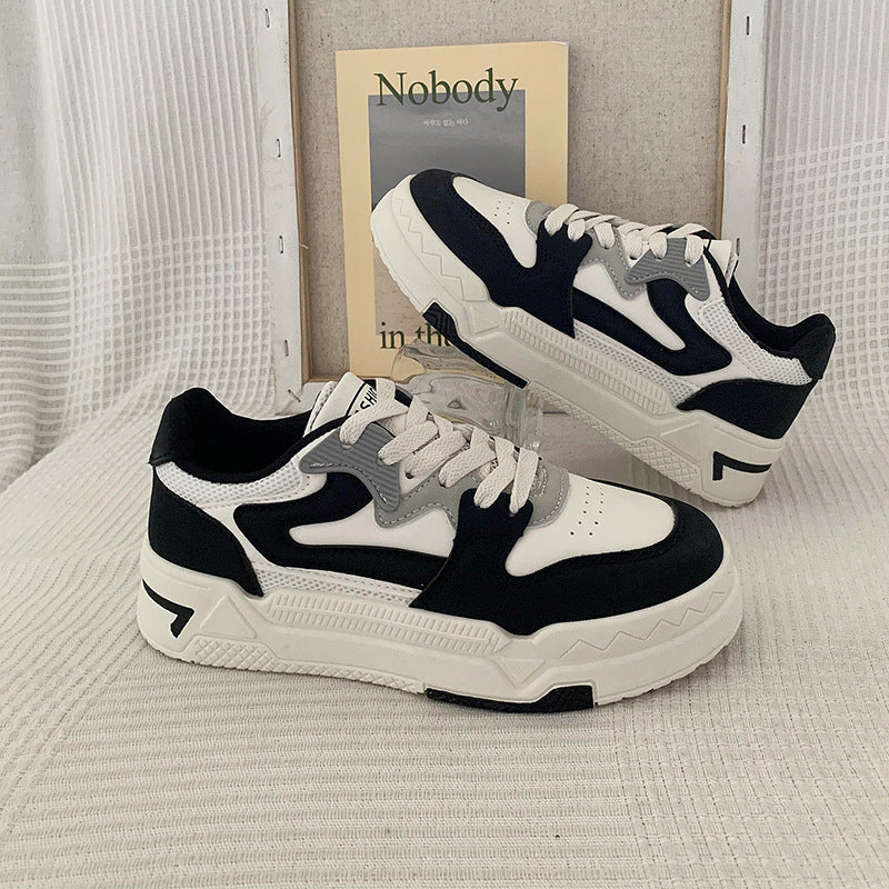 Low-top Thick Bottom Autumn And Winter Ins Casual Sports Skate Shoes Women