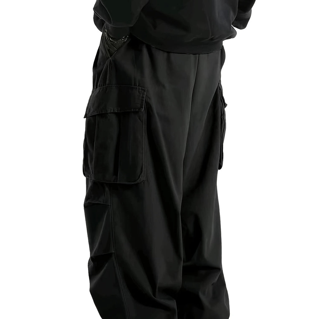 Mens Jogger Pants Wide-leg Pants Culottes And Relaxed Straight-leg Pants