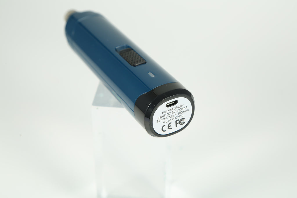 1Pc Dog Nail Grinder 2 Speeds Quiet USB Rechargeable Pet Nail Grinder Professional Pet Nail Trimmer Cordless Paws Grooming & Smoothing Claw Care For Small Medium Large Dogs & Cats