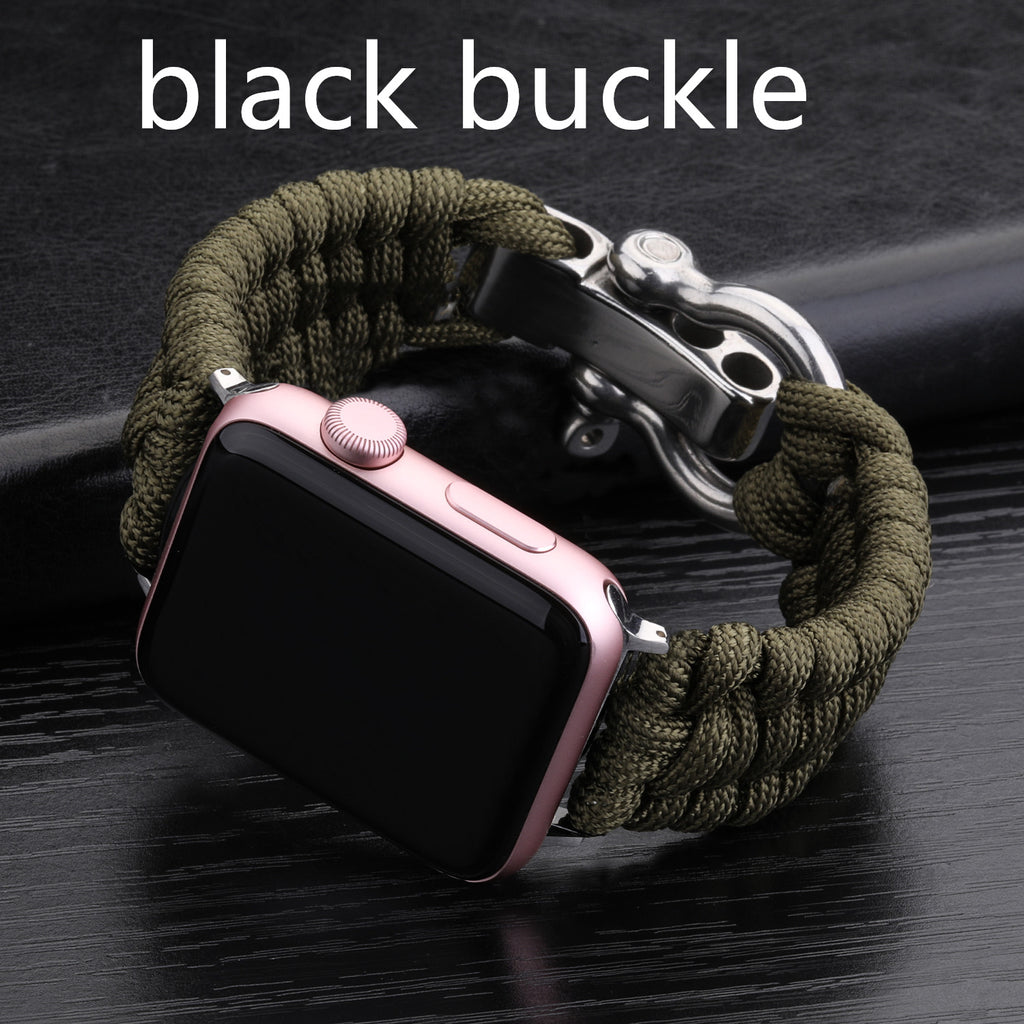 Nylon Sports Braided Steel Buckle Watch