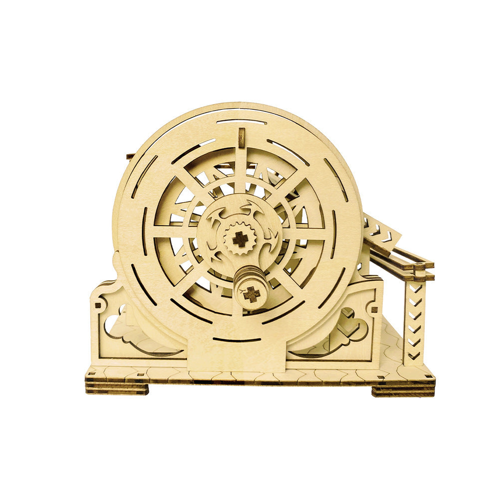 Diy Wooden Track Race Marble Creative 3D Splicing Toys