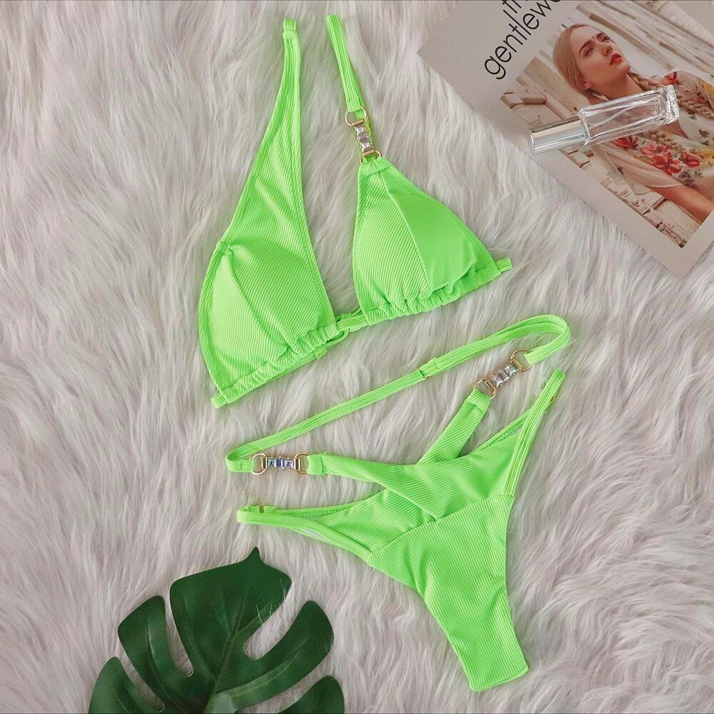 Multicolor European And American Bikini Crystal Diamond