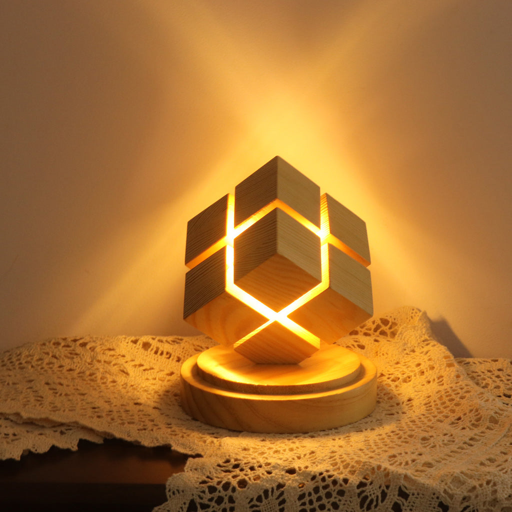 Creative Fourth-order Rubik's Cube Small Night Lamp Decoration Bedside