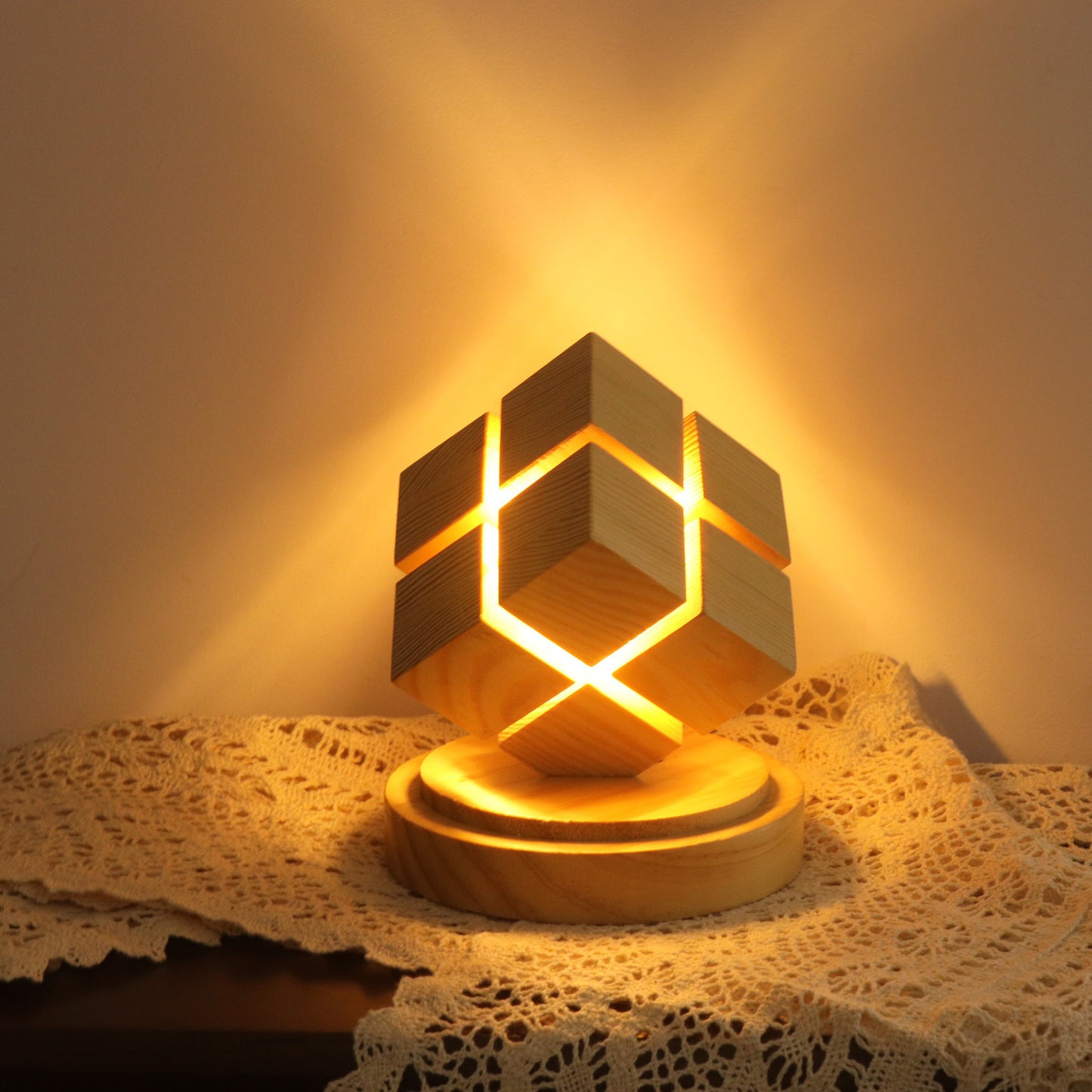 Creative Fourth-order Rubik's Cube Small Night Lamp Decoration Bedside