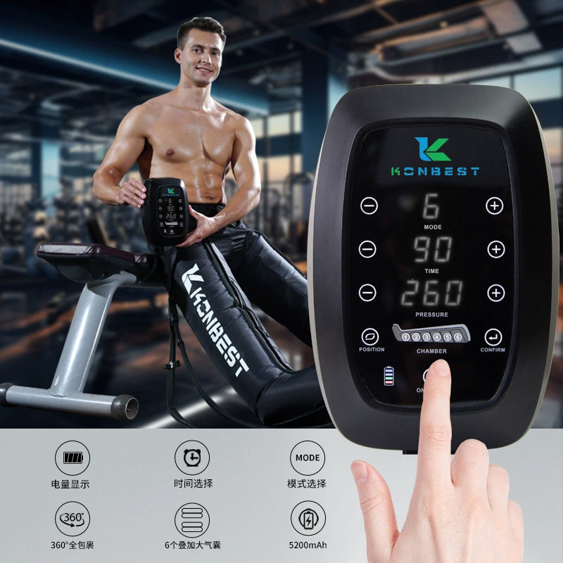 Six-cavity Air Wave Leg Pressure Massager Exercise