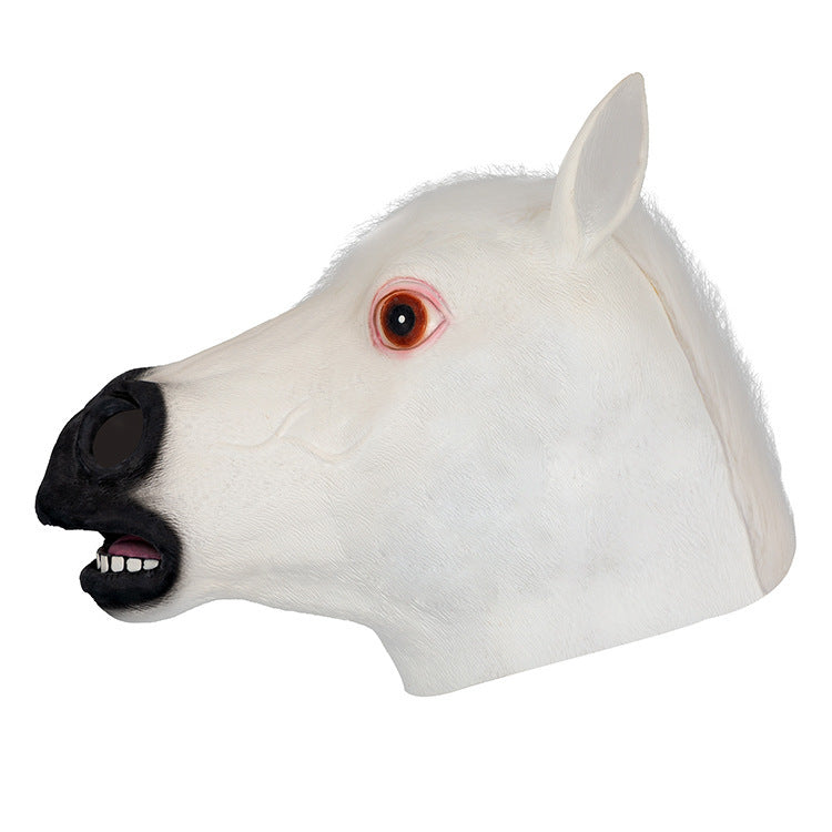 Halloween Latex Mask Animal Horse Head
