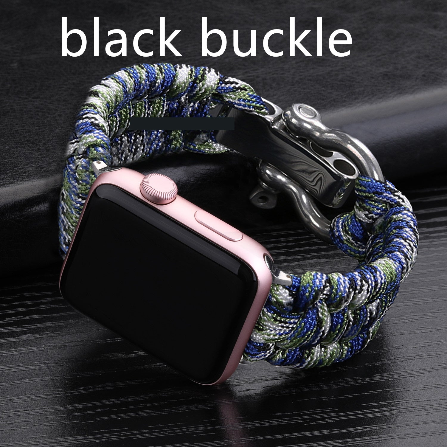 Nylon Sports Braided Steel Buckle Watch