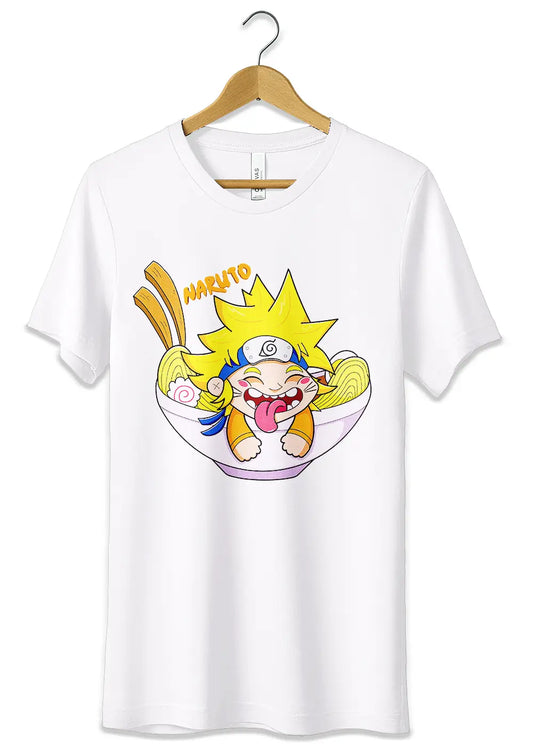 T-Shirt Maglietta Naruto Ramen Anime